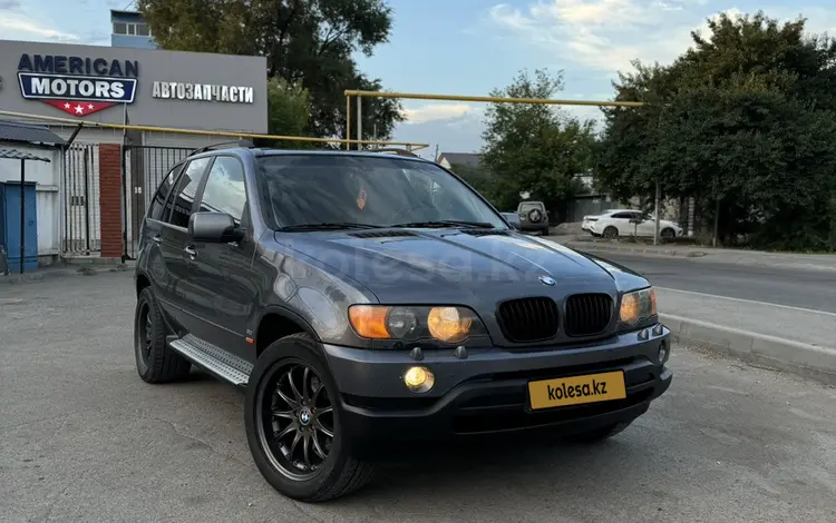 BMW X5 2002 годаүшін5 400 000 тг. в Алматы