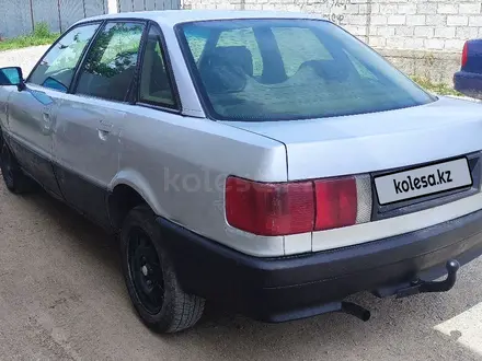 Audi 80 1988 года за 500 000 тг. в Тараз – фото 2