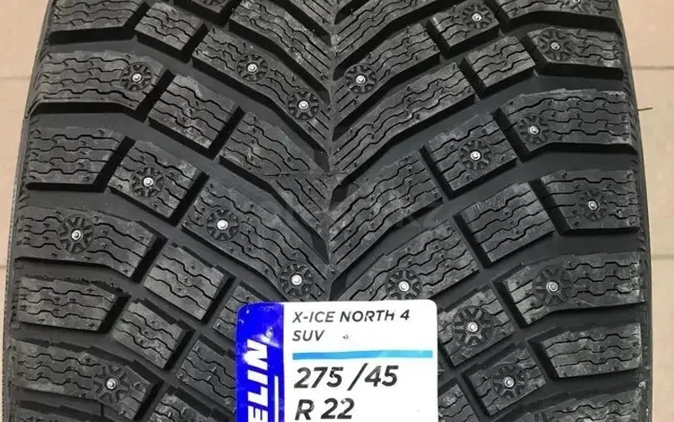 Michelin X-Ice North 4 SUV 275/45 R22 112Tfor450 000 тг. в Алматы