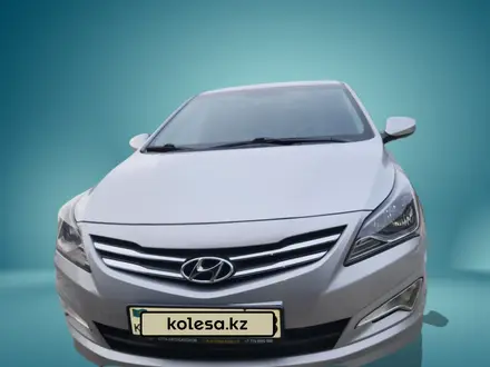 Hyundai Solaris 2014 года за 5 650 000 тг. в Тараз – фото 3