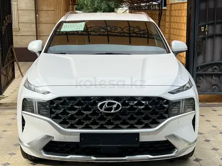 Hyundai Santa Fe 2021 года за 17 500 000 тг. в Алматы – фото 3