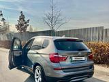 BMW X3 2017 года за 13 900 000 тг. в Алматы – фото 4