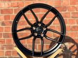 SRT — 20/5/115 9.5-11 et18-22 ( Satin Black)разноширокие (дубликат) за 600 000 тг. в Алматы – фото 2