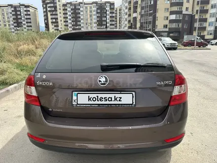 Skoda Rapid 2014 года за 3 500 000 тг. в Алматы – фото 5