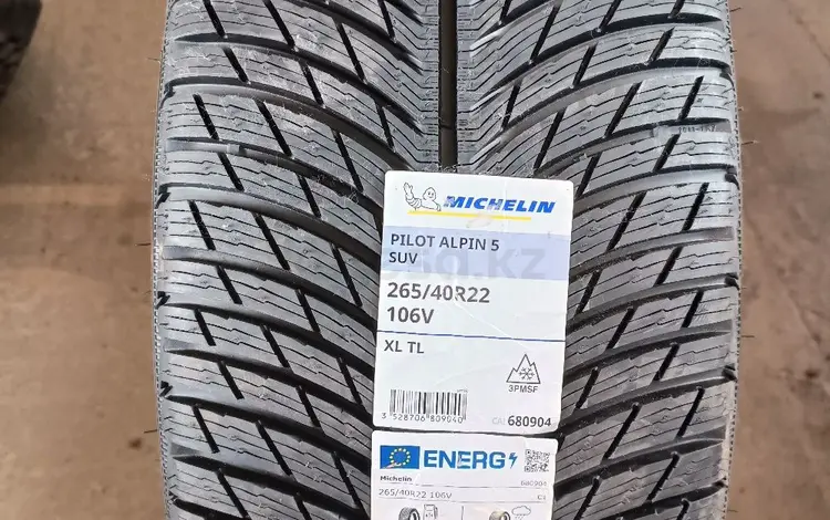 Michelin pilot alpin 5 265/40 R22 Zeekr 001. за 360 000 тг. в Алматы
