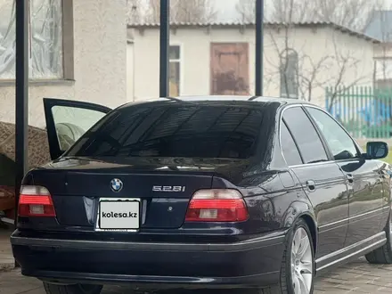 BMW 528 2000 года за 4 500 000 тг. в Тараз – фото 7