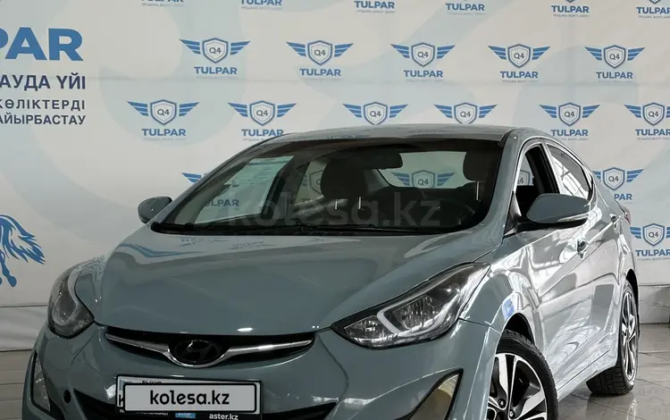Hyundai Elantra 2014 года за 6 700 000 тг. в Талдыкорган