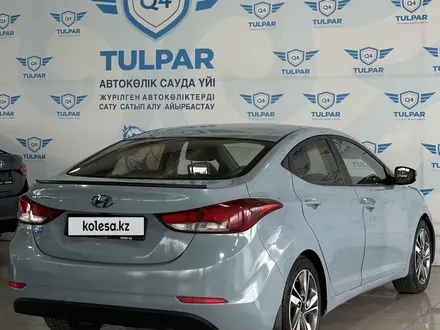 Hyundai Elantra 2014 года за 6 700 000 тг. в Талдыкорган – фото 4