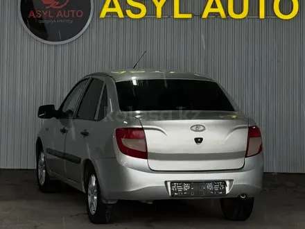 ВАЗ (Lada) Granta 2190 2013 года за 1 190 000 тг. в Шымкент – фото 4
