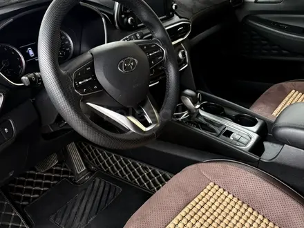 Hyundai Santa Fe 2020 года за 10 800 000 тг. в Шымкент – фото 15