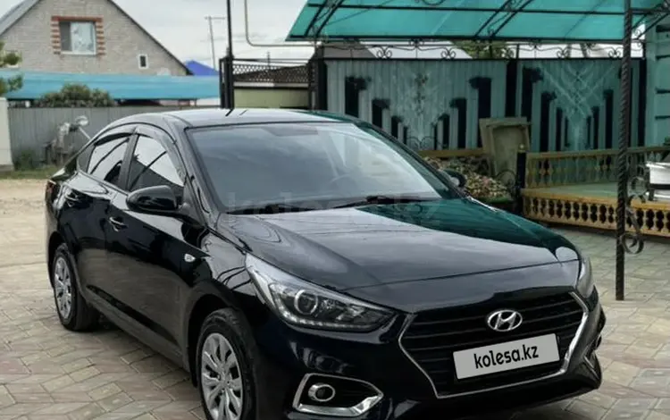 Hyundai Accent 2018 года за 7 100 000 тг. в Актобе
