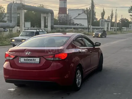 Hyundai Elantra 2014 года за 6 000 000 тг. в Тараз – фото 3