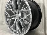 Диски высокого качества R19 9, 5J 5x112 ET35 ЦО66.6 HYPER SILVERүшін420 000 тг. в Алматы – фото 2