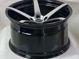 Vossen Dibit R18 5 114.3 9.0/10.0J et 20 dia 73.1 Black Polish за 430 000 тг. в Атырау – фото 2