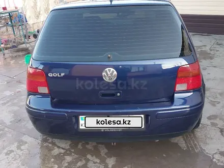 Volkswagen Golf 1999 года за 1 500 000 тг. в Туркестан – фото 8