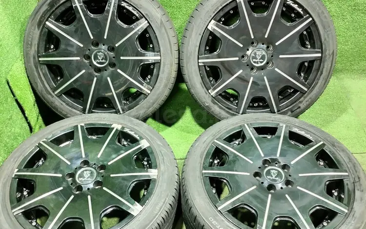 Диски с шинами Traffic Star 225/45 R18 7, 5J PSD 5/114, 3 ET48 за 200 000 тг. в Алматы