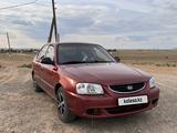 Hyundai Accent 2005 года за 1 300 000 тг. в Актобе – фото 3