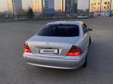 Mercedes-Benz S 320 2001 годаүшін3 900 000 тг. в Усть-Каменогорск – фото 4