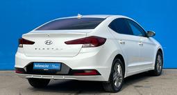 Hyundai Elantra 2019 годаfor8 030 000 тг. в Алматы – фото 3