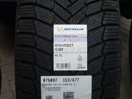 Шины Michelin 275/45/r21 Xice Snow за 300 000 тг. в Алматы