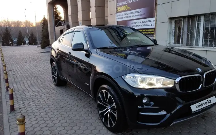 BMW X6 2016 года за 19 000 000 тг. в Астана