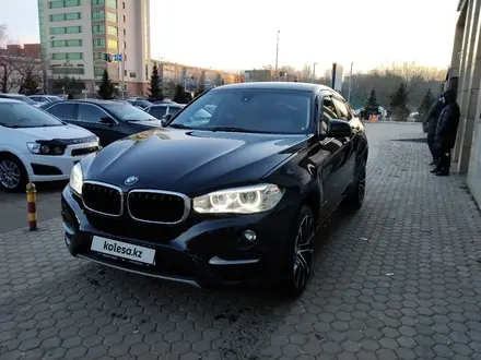 BMW X6 2016 года за 19 000 000 тг. в Астана – фото 3