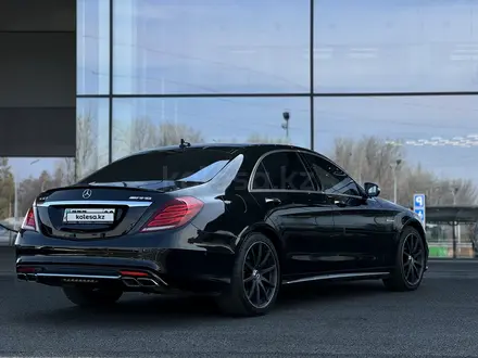 Mercedes-Benz S 63 AMG 2015 года за 31 900 000 тг. в Алматы – фото 7