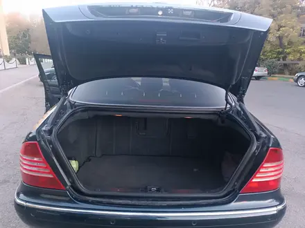Mercedes-Benz S 320 2000 года за 5 000 000 тг. в Шымкент – фото 15