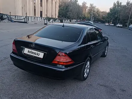 Mercedes-Benz S 320 2000 года за 5 000 000 тг. в Шымкент – фото 7