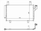 Радиатор кондиционера за 28 650 тг. в Шымкент