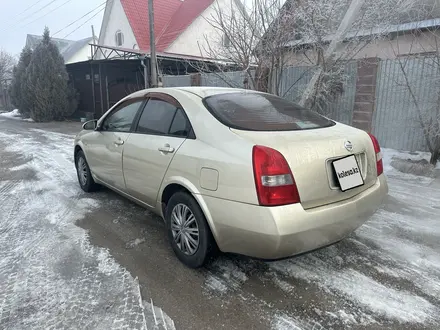 Nissan Primera 2002 года за 2 200 000 тг. в Алматы – фото 3