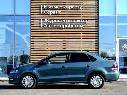 Volkswagen Polo 2019 года за 6 390 000 тг. в Тараз – фото 3