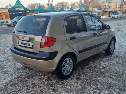 Hyundai Getz 2008 года за 3 800 000 тг. в Алматы – фото 5