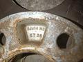 Титановые диски на mazda cronos r14 с резиной за 100 000 тг. в Алматы – фото 2