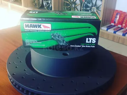 Комплект Перед. Тормозные диски HAWK + колодки HAWK LTS за 260 000 тг. в Алматы – фото 3