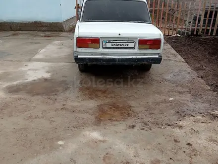 ВАЗ (Lada) 2107 2000 года за 550 000 тг. в Жетысай – фото 4