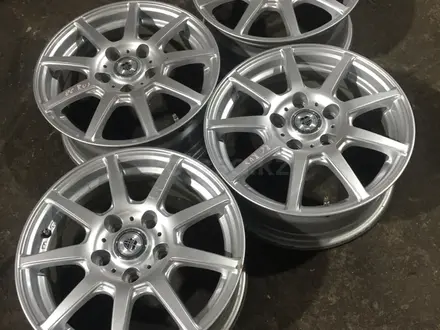 Диски r15 5x114.3 Weds, из Японии за 125 000 тг. в Алматы – фото 3