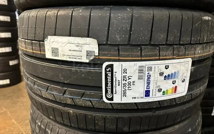 Continental ContiSportContact 6 255/40 R20 и 285/35 R20 100Yүшін180 000 тг. в Астана