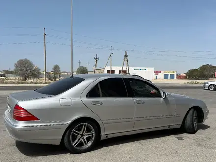 Mercedes-Benz S 320 1999 года за 2 000 000 тг. в Актау – фото 3