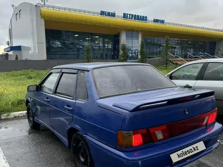 ВАЗ (Lada) 2115 1999 года за 1 000 000 тг. в Петропавловск – фото 4