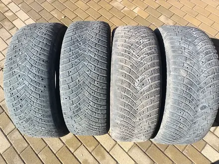 Шины 265/65 R17 — "Continental IceContact 3" (Чехия), зимние. Две за 40 000 тг. в Астана – фото 2