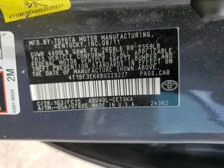 Toyota Camry 2011 года за 4 200 000 тг. в Жанаозен – фото 29