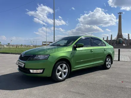 Skoda Rapid 2014 года за 4 500 000 тг. в Тараз – фото 4