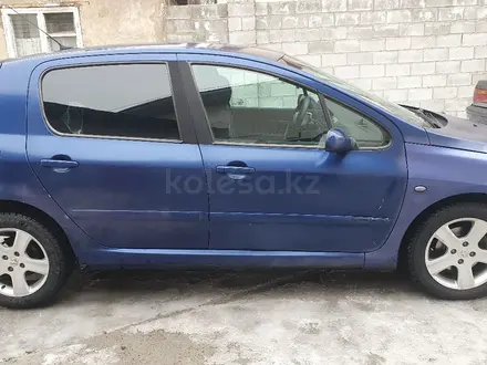 Peugeot 307 2002 года за 1 450 000 тг. в Алматы – фото 4