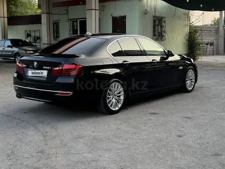 BMW 528 2014 года за 9 900 000 тг. в Шымкент – фото 6