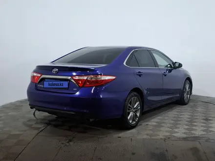 Toyota Camry 2015 года за 6 690 000 тг. в Астана – фото 5