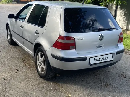 Volkswagen Golf 2002 года за 2 500 000 тг. в Алматы – фото 7