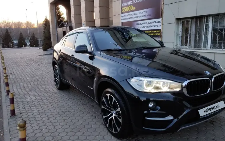 BMW X6 2016 года за 20 000 000 тг. в Астана