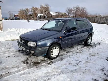 Volkswagen Golf 1993 года за 950 000 тг. в Пресновка – фото 2