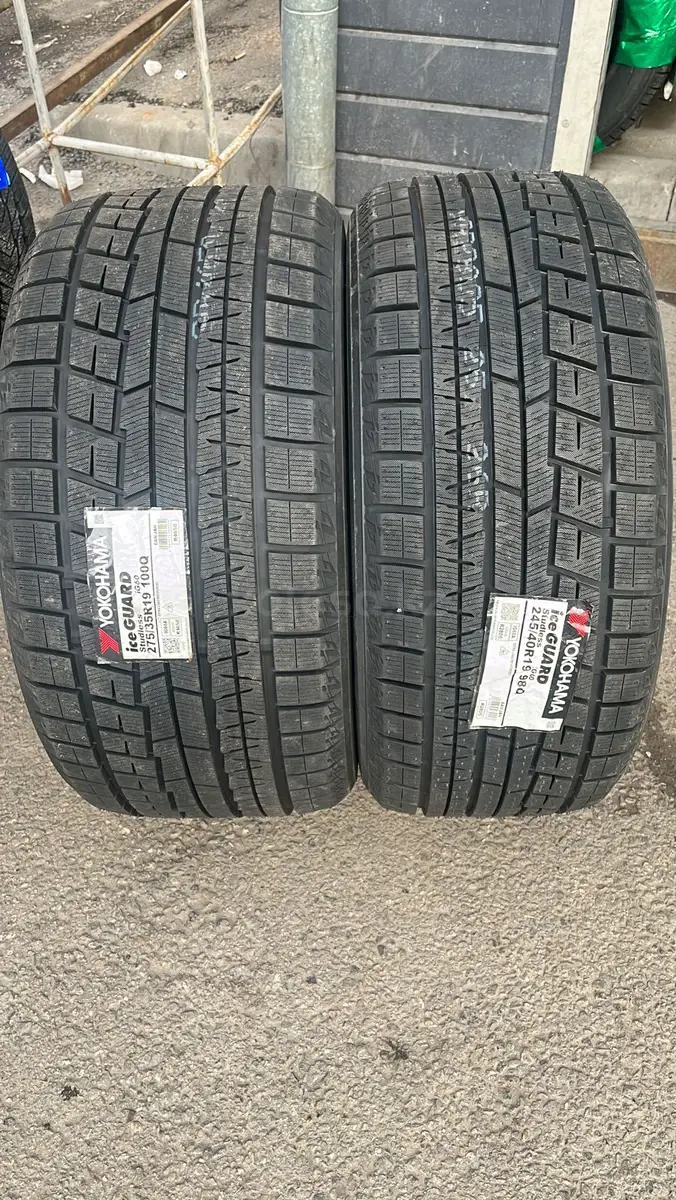 245-40r19 перед 275-35r19 Yokohama Ice Guard IG60 в Алматы 